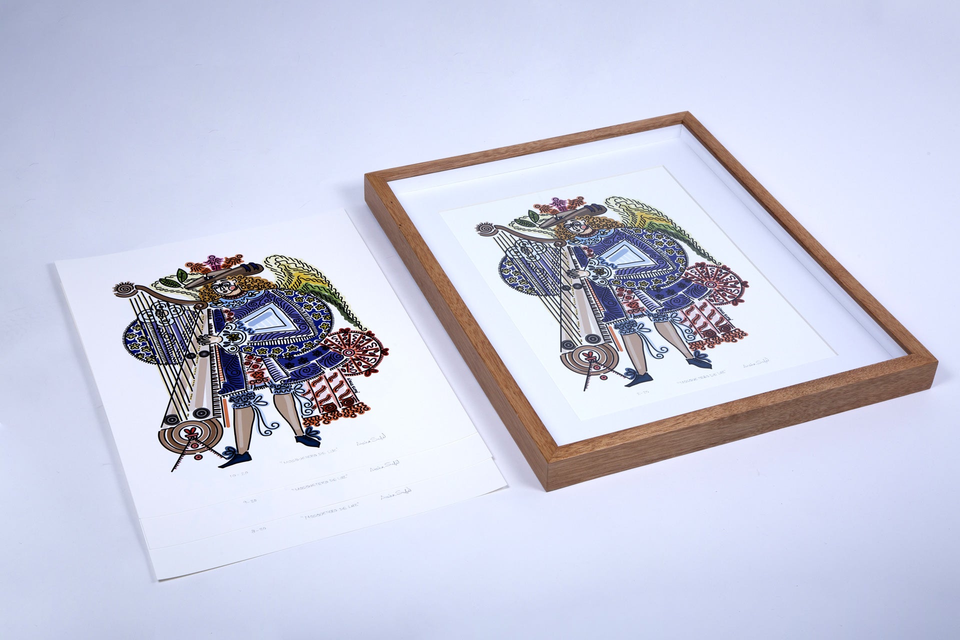 Print - "Mosquetero de Luz"