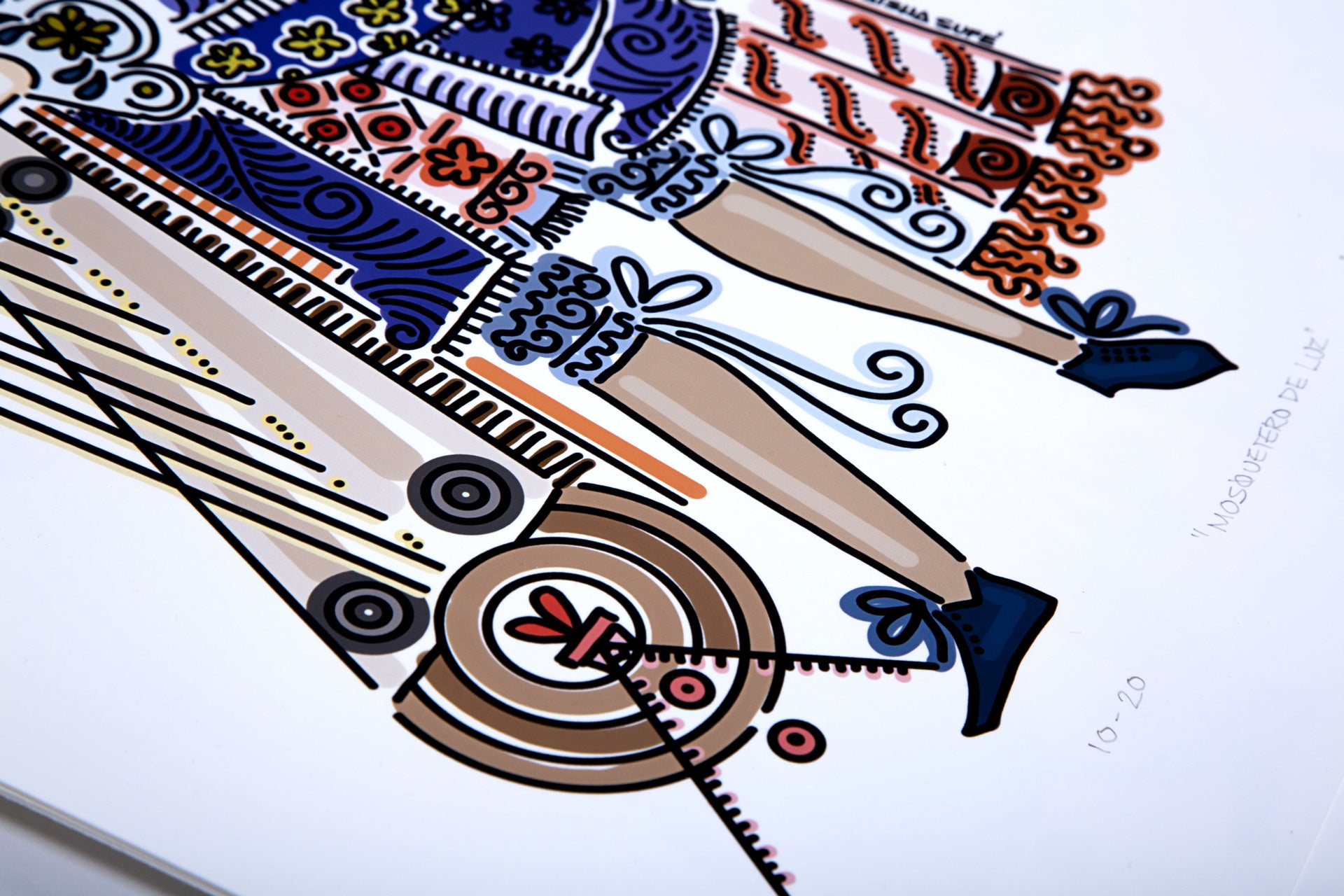 Print - "Mosquetero de Luz"