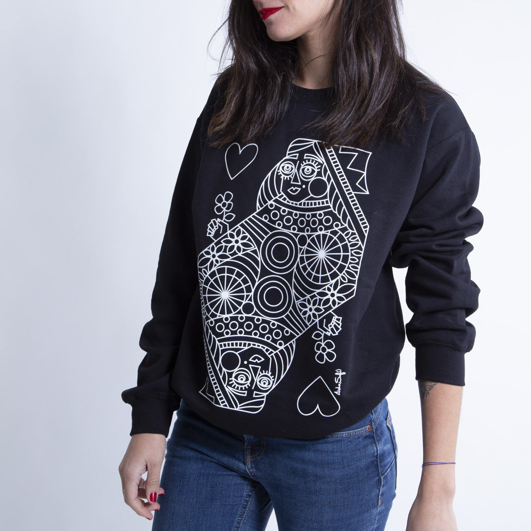 Hoodie - Reina de Corazones